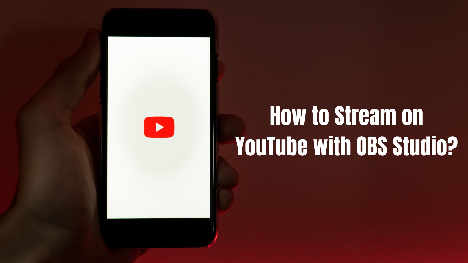 How to Stream on YouTube with OBS Studio