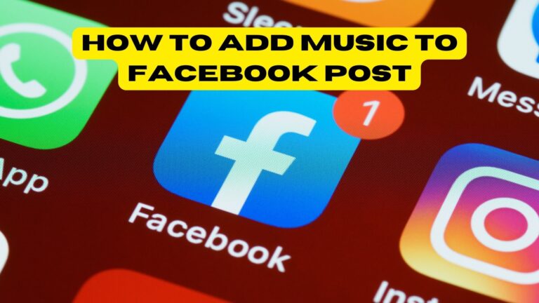 How to Add Music to Facebook Post in iPhone