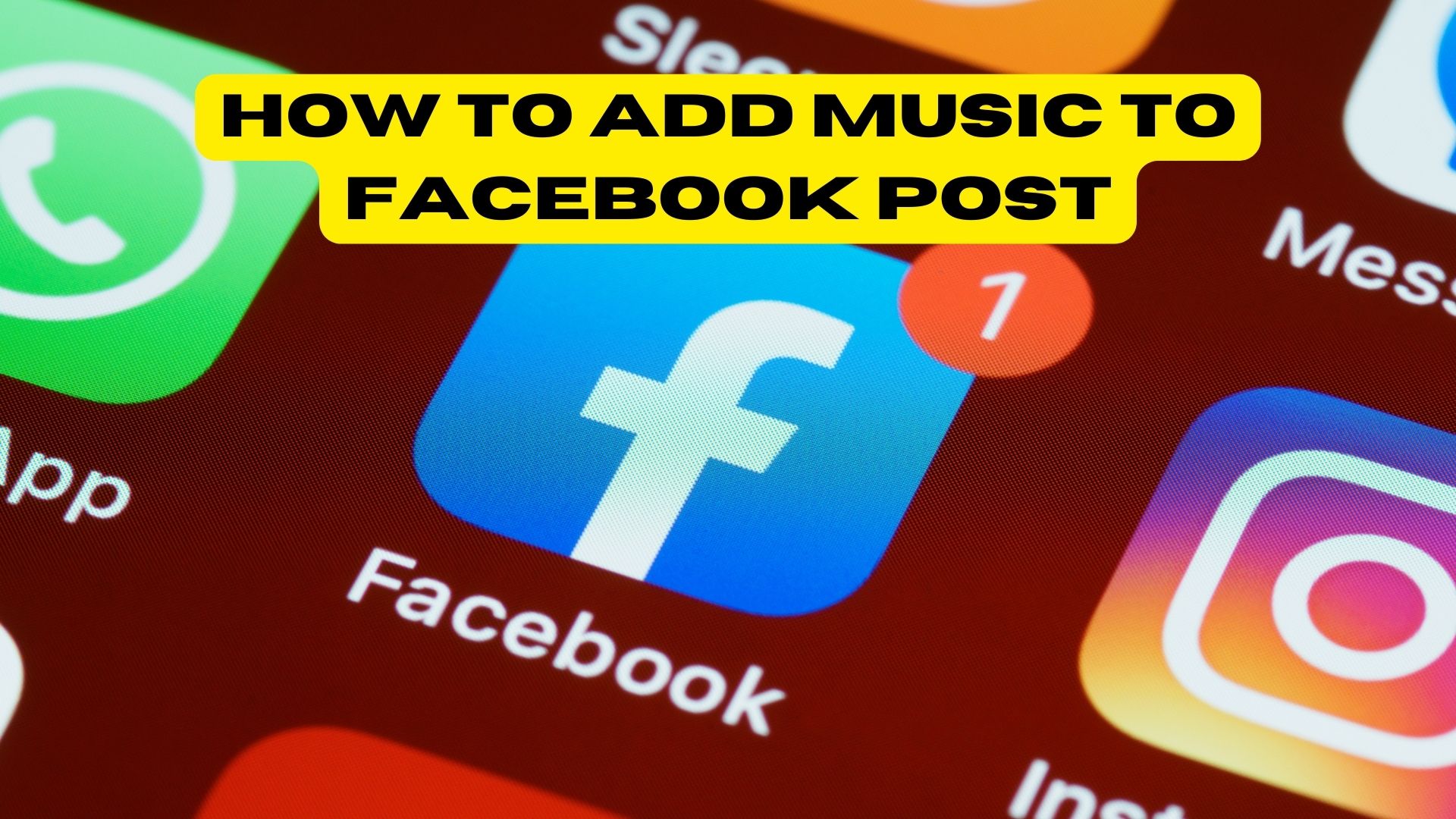 How to Add Music to Facebook Post